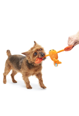 Pet Pallete Bark Della Crawfish Plush Dog Toy Xs/S