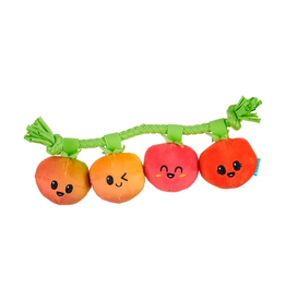 Pet Pallete Bark Hairloom Tomatoes Plush Dog Toy S/M