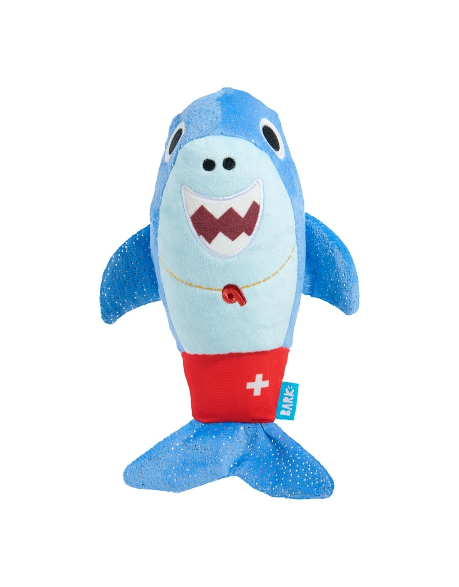 Pet Pallete Bark Pool Shark Shane Plush Dog Toy