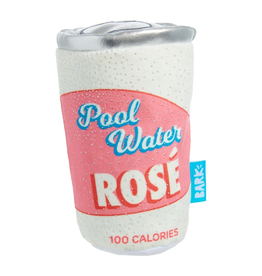 Pet Pallete Bark Pool Water Rosé Plush Dog Toy