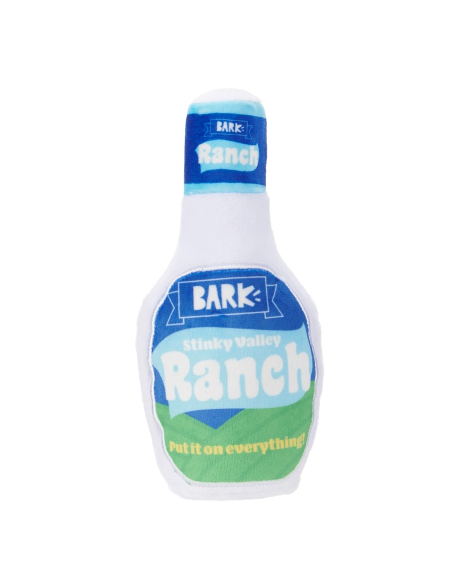 Pet Pallete Bark Stinky Valley Ranch Plush Dog Toy S/M