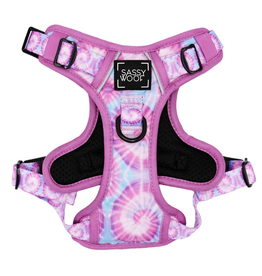 Sassy Woof Purple Haze (Summer) Step-in Harness L