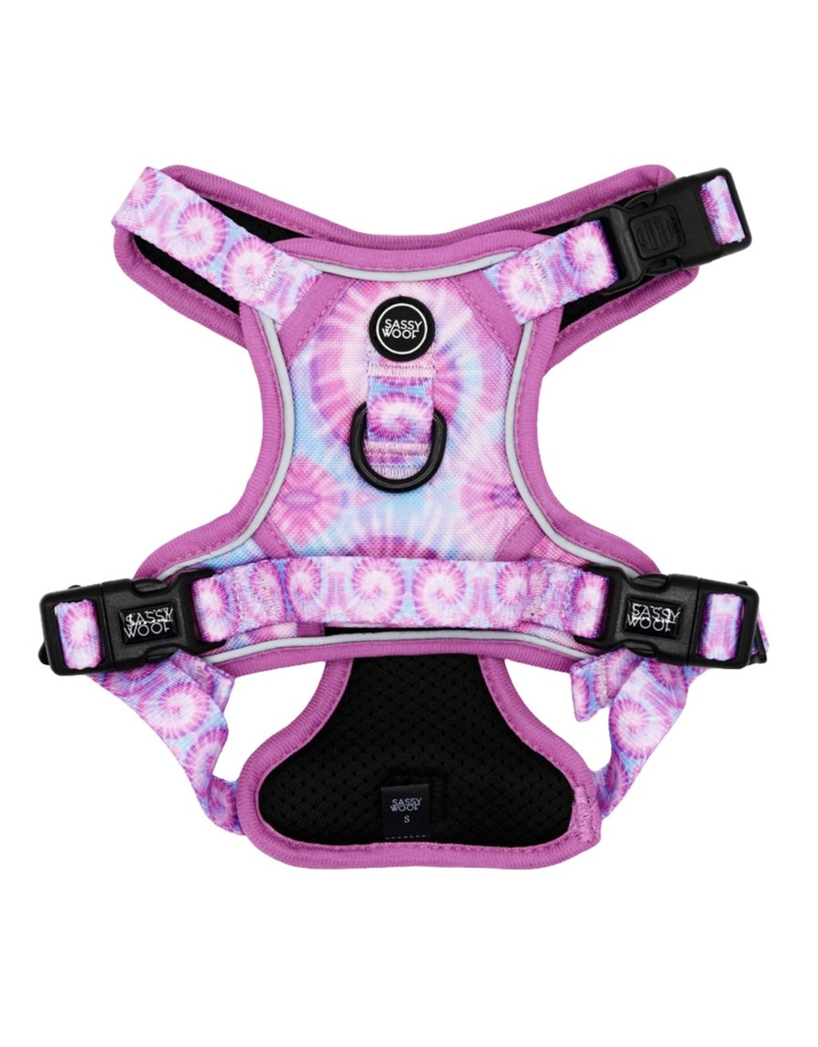 Sassy Woof Purple Haze (Summer) Step-in Harness L