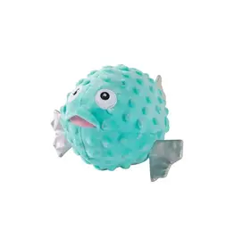 Puffed Up Puffer Fish Pulsh Dog Toy