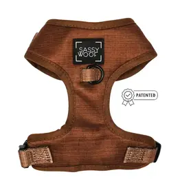 Sassy Woof Adjustable Harness - Teddy