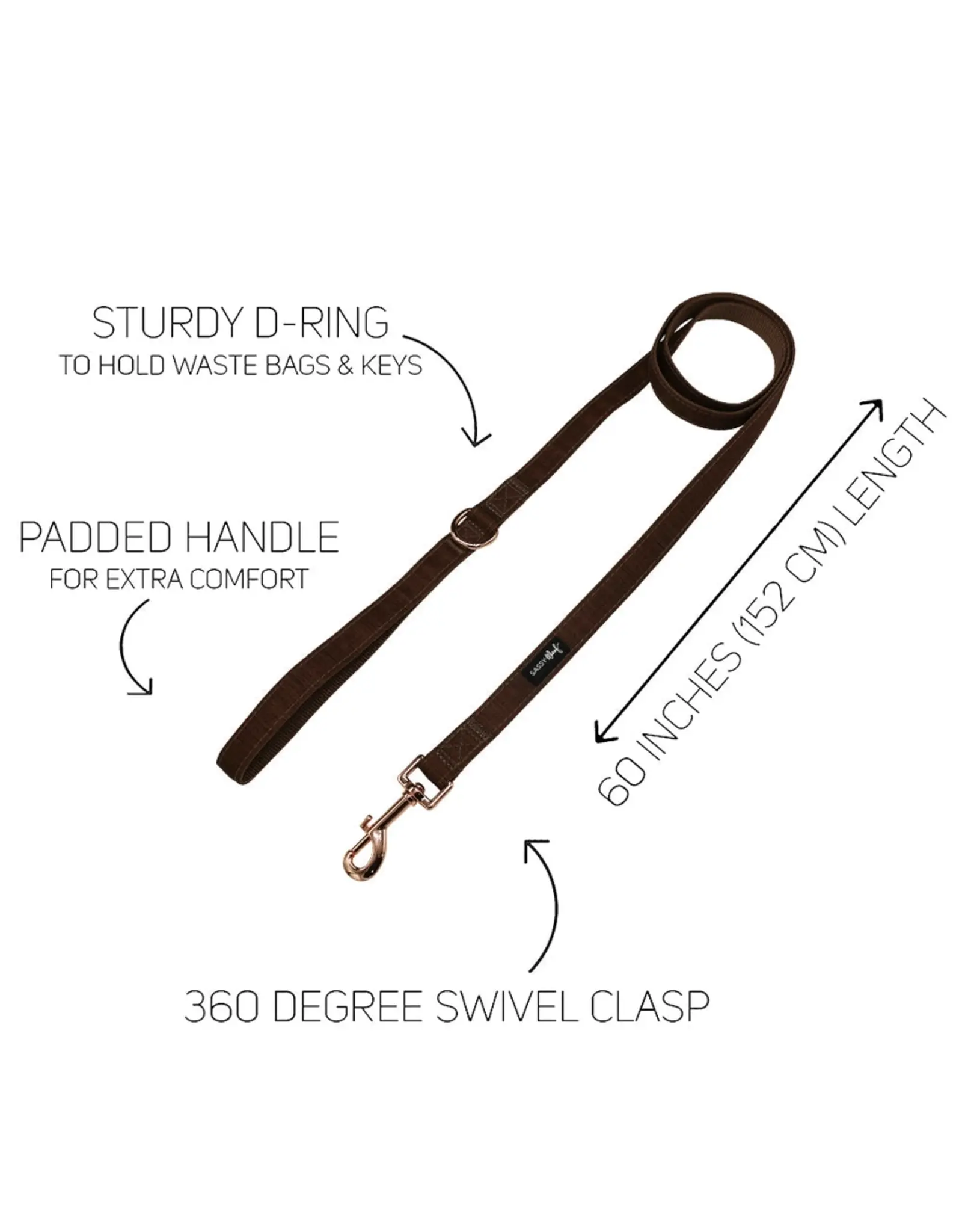 Sassy Woof Dog Leash - Teddy