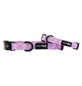Sassy Woof Dog Collar - Purple Haze