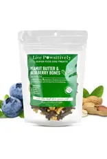Live Pawsitive Peanut Butter & Blueberry Bones