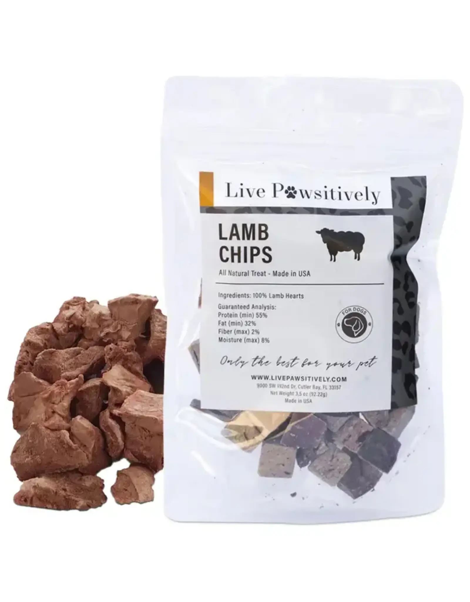 Live Pawsitive Lamb Chips