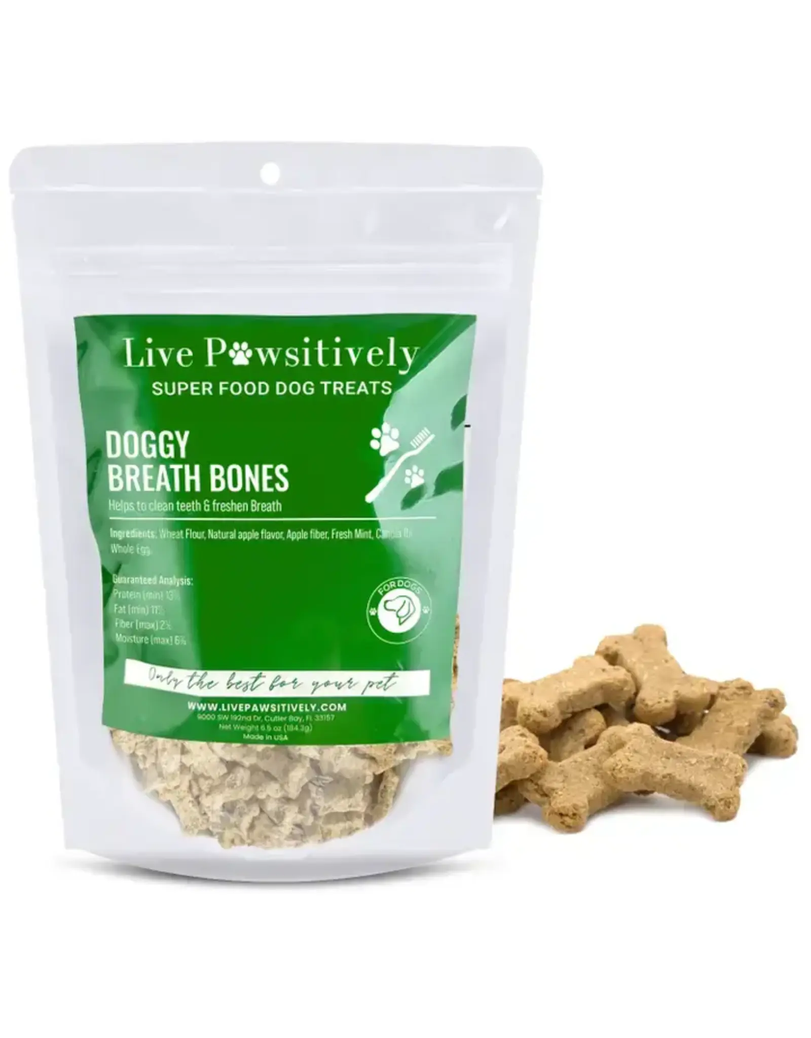 Live Pawsitive Doggy Breath Bones