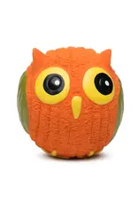 HuggleHounds Poppy Owl Ruff-Tex® Ball, Small