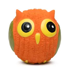 HuggleHounds Poppy Owl Ruff-Tex® Ball, Small