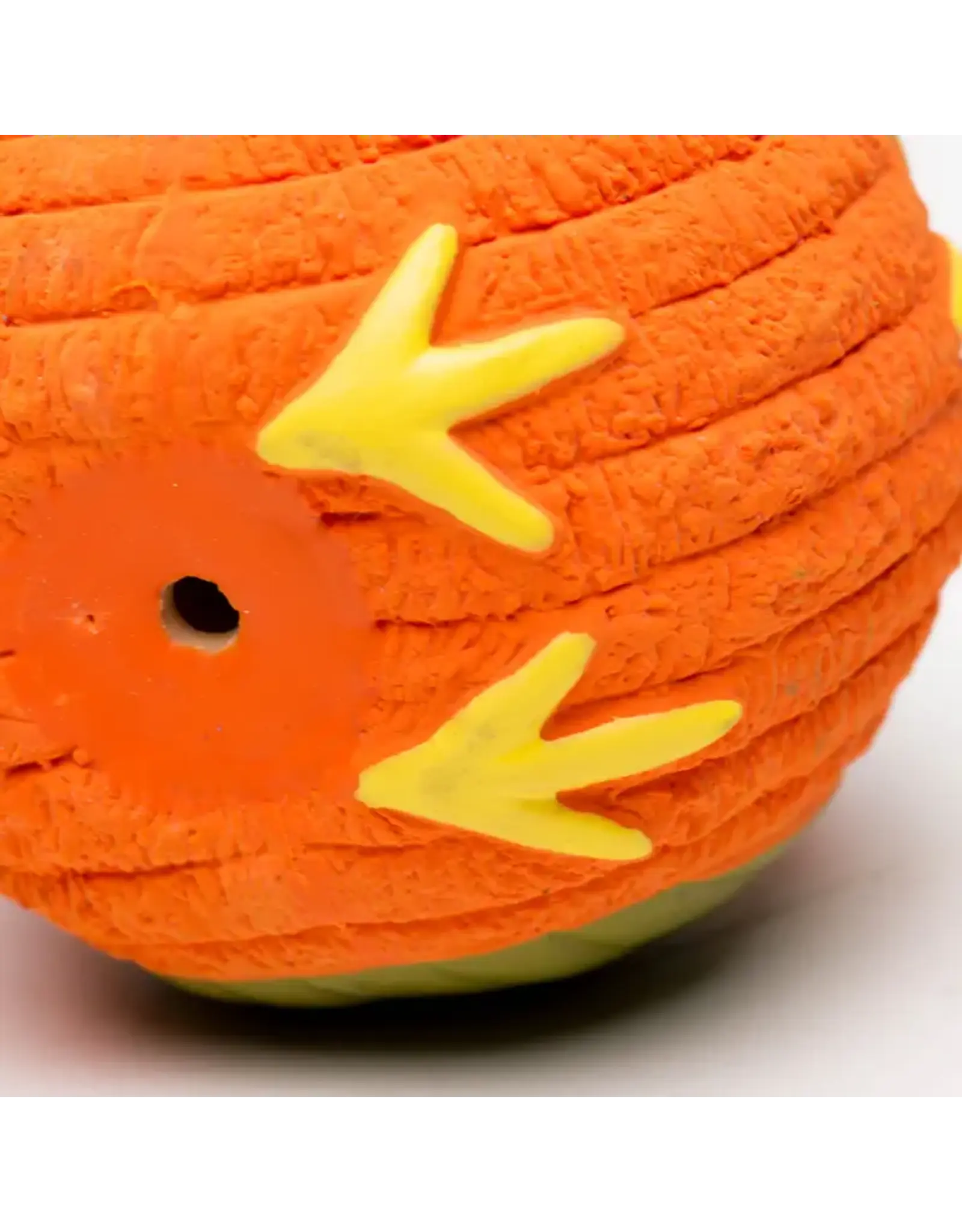 HuggleHounds Poppy Owl Ruff-Tex® Ball, Small