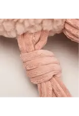 HuggleHounds Penelope Pig Hugglefleece® Flufferknottie™ Plush Dog Toy