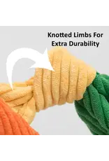 HuggleHounds Penelope Pig Hugglefleece® Flufferknottie™ Plush Dog Toy