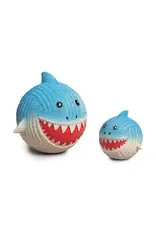 HuggleHounds Finn the Shark Ruff-Tex® Dog Toy