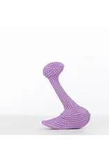 HuggleHounds Bobb Tuffut-Lon® Bone Dog Toy w/ Chicken Flavoring