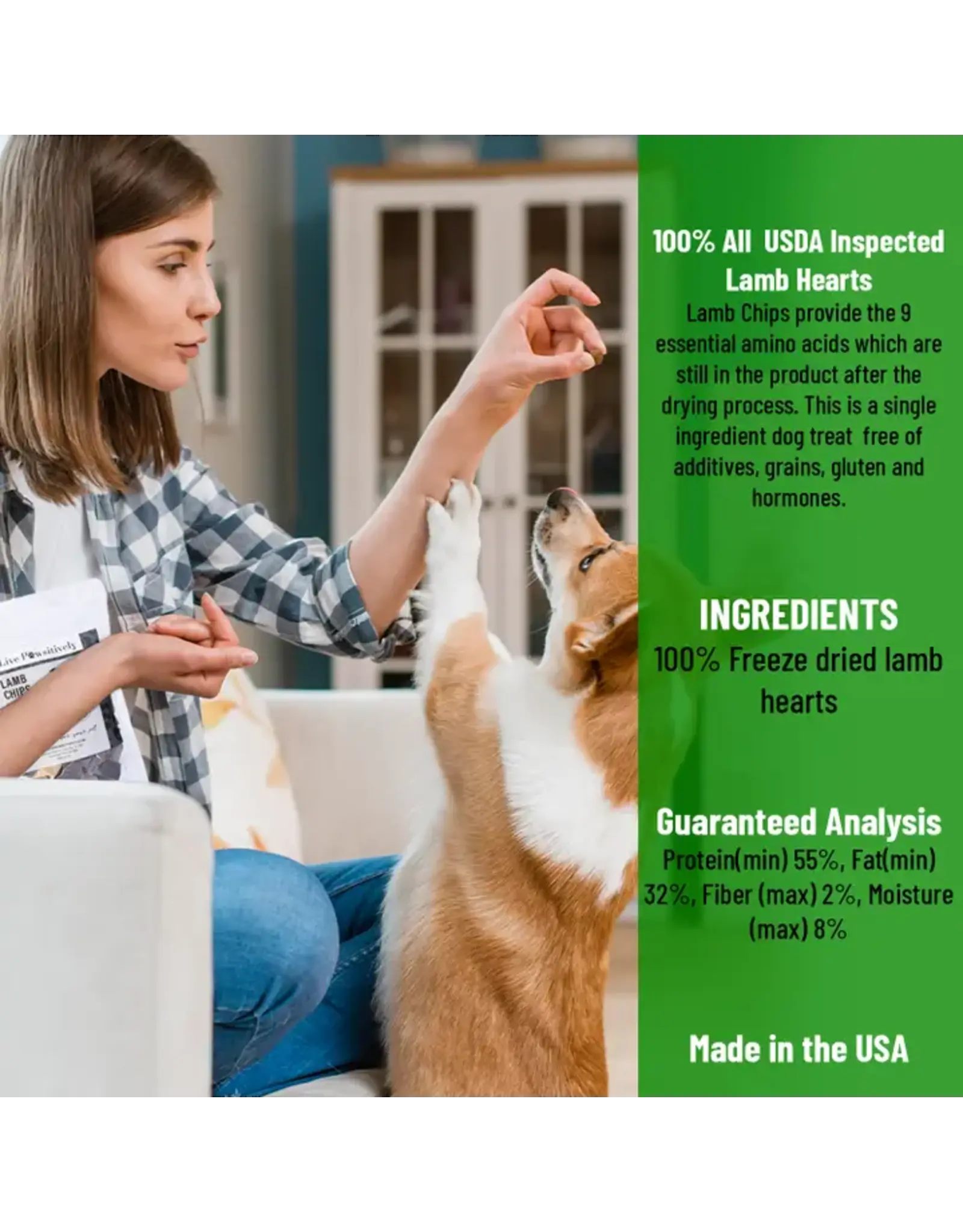 Live Pawsitive Lamb Chips