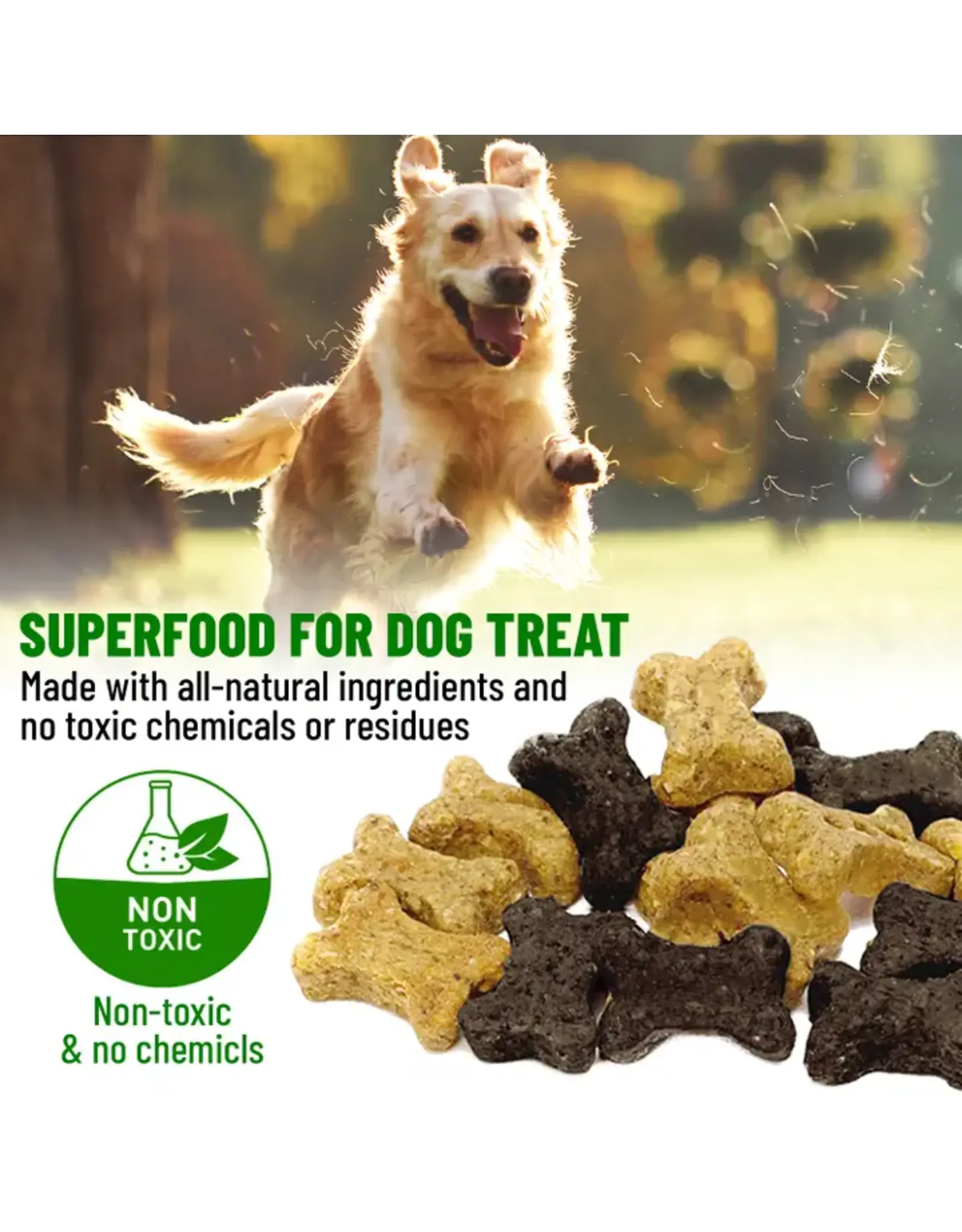 Live Pawsitive Peanut Butter & Blueberry Bones