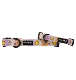 Sassy Woof 'Daisy Me Rolling' Dog Collar
