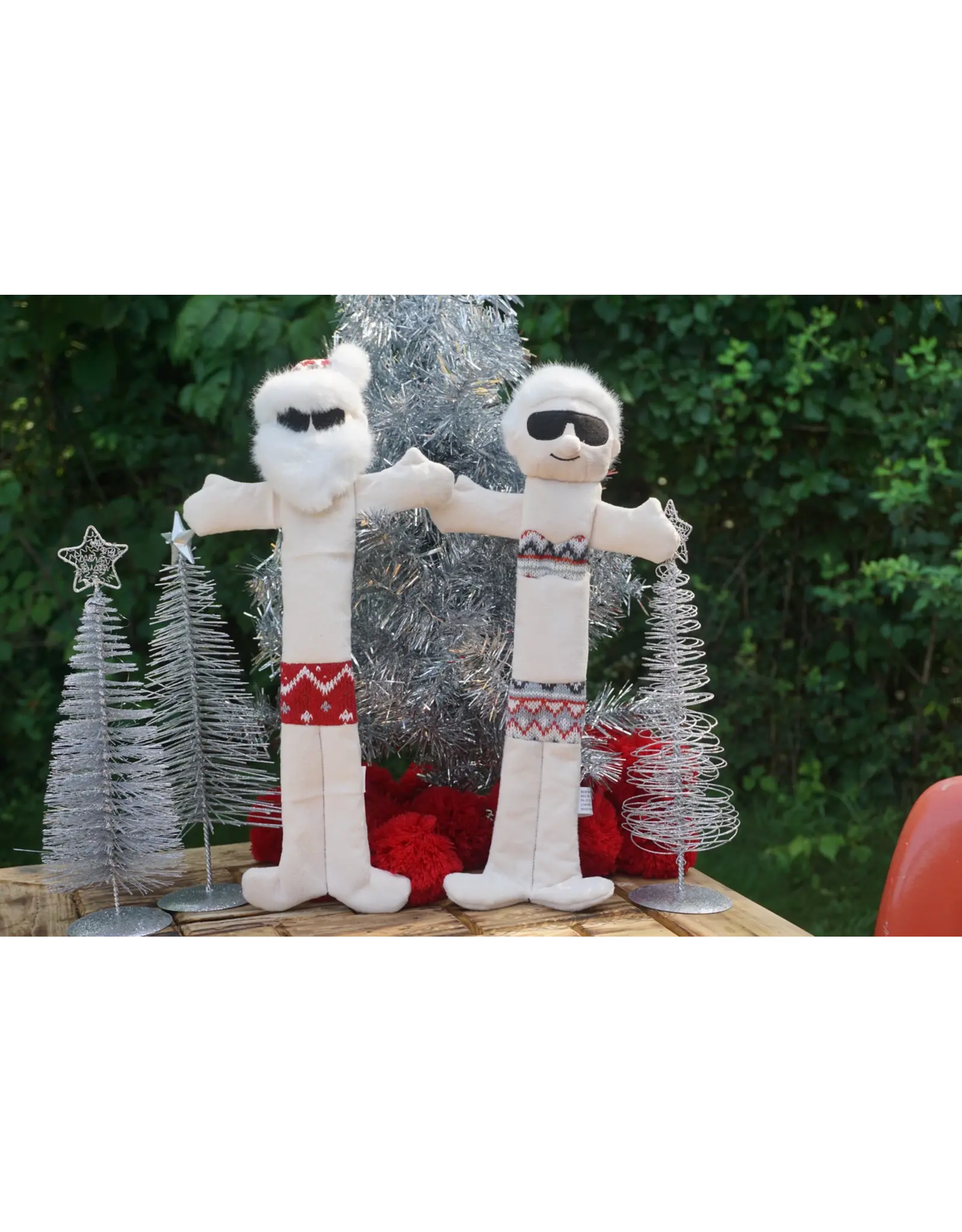 Long and Lovelie Mrs. Clause Long and Lovelie™ Beach Bums Plush Dog Toys