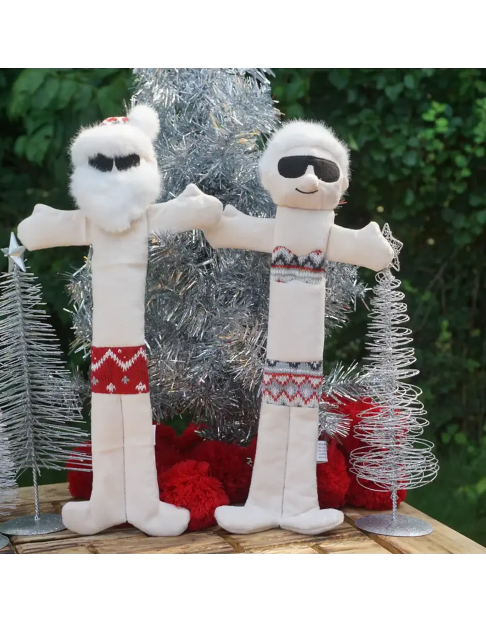 Long and Lovelie Santa Long and Lovelie™ Beach Bums Plush Dog Toys