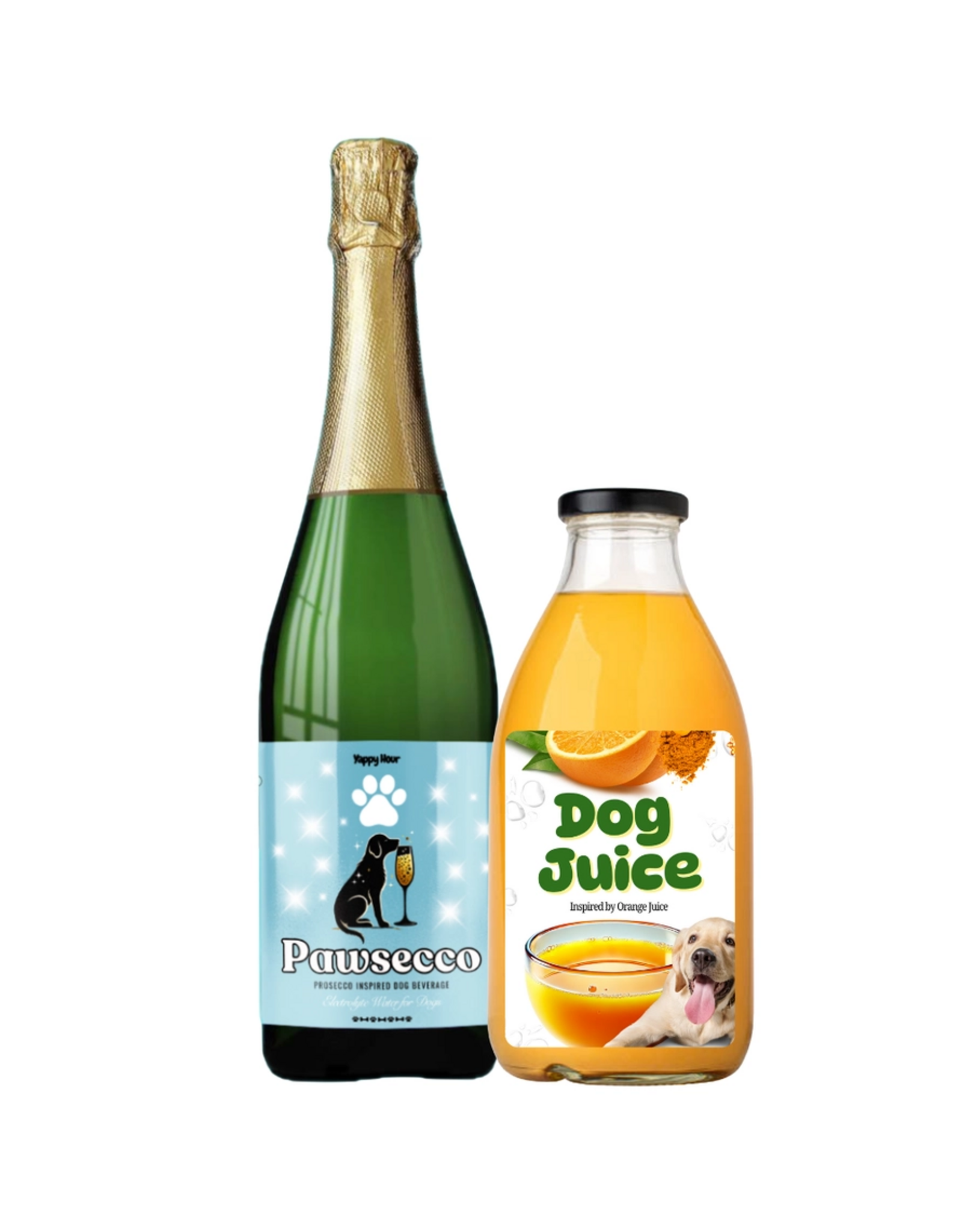 Yappy Hour Mimosa Kit For Dogs | Electrolyte-Mango