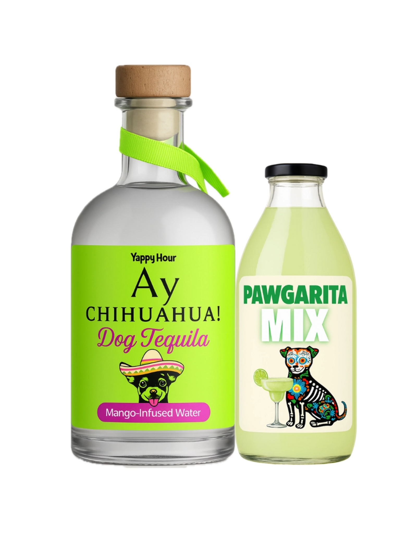 Yappy Hour Margarita Kit For Dogs  Mango-Cucumber