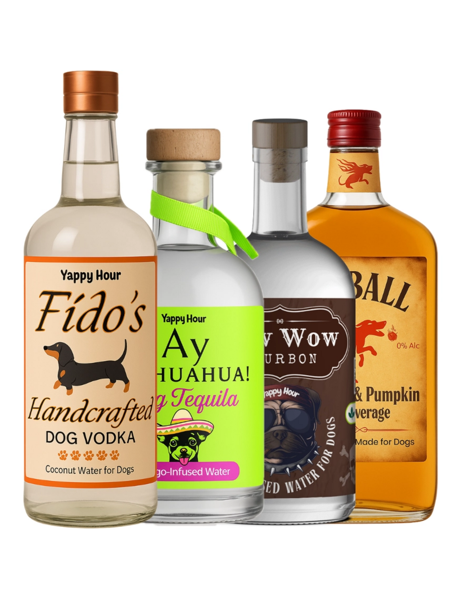Yappy Hour Dog Liquor Bundle