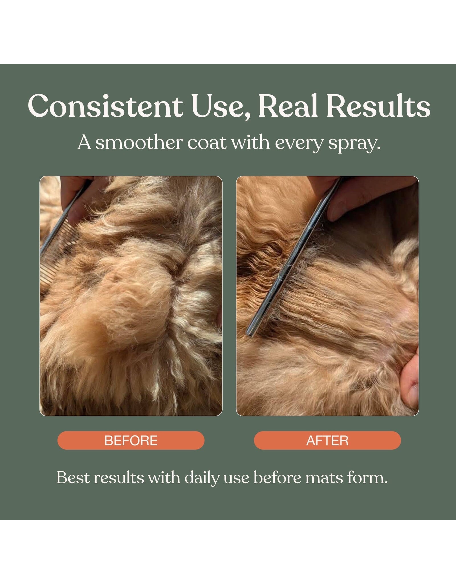Dandylion Dandylion Smooth Coat Detangling & Conditioning Spray 8.4oz