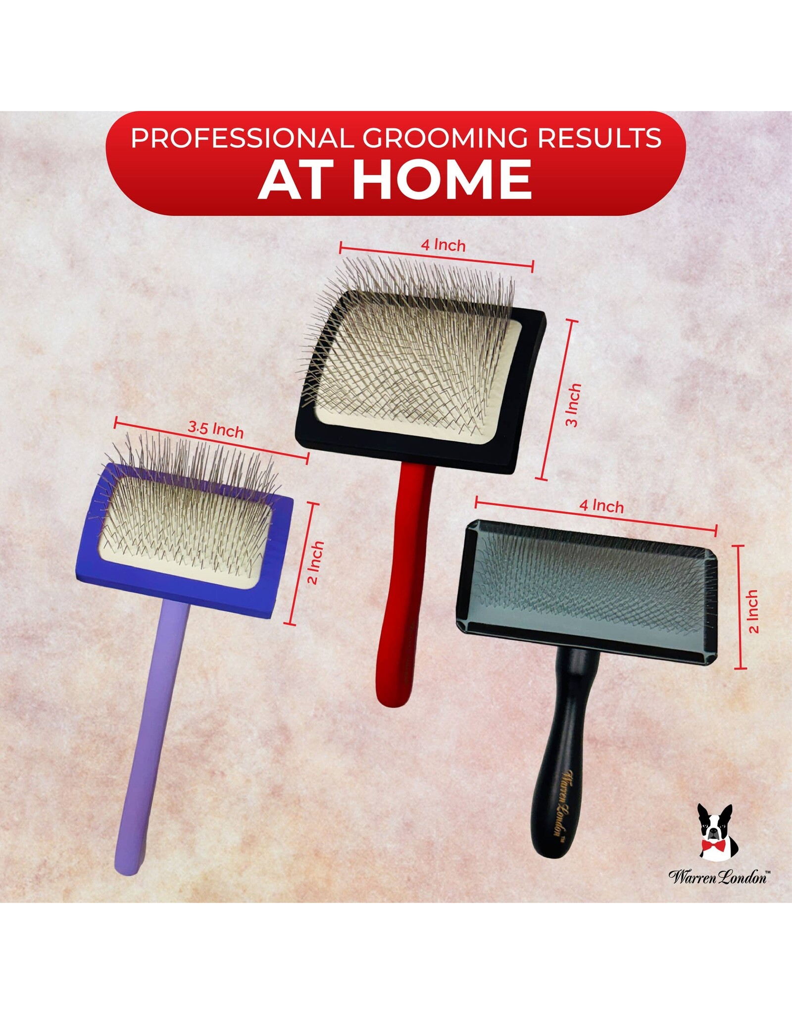 Warren London Dog Products Warren London Precision Pro Slicker Brush