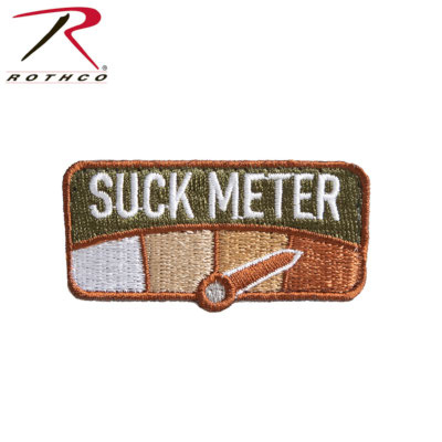 Rothco Suck Meter Moral Patch