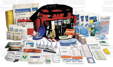 Safe Cross Trauma/Crisis First Aid Kit - Nylon Bag