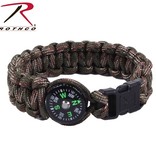 Rothco Paracord Compass Bracelet 8 Inches
