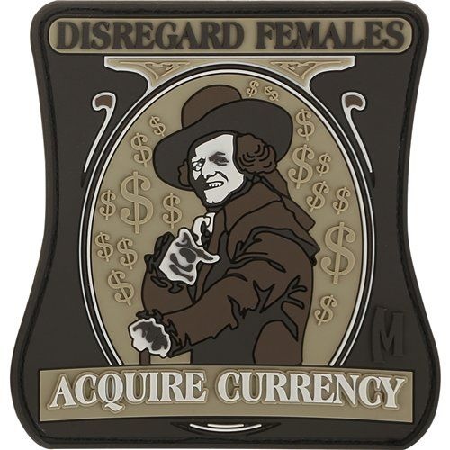 Maxpedition Disregard Females & Acquire Currency Morale Patch