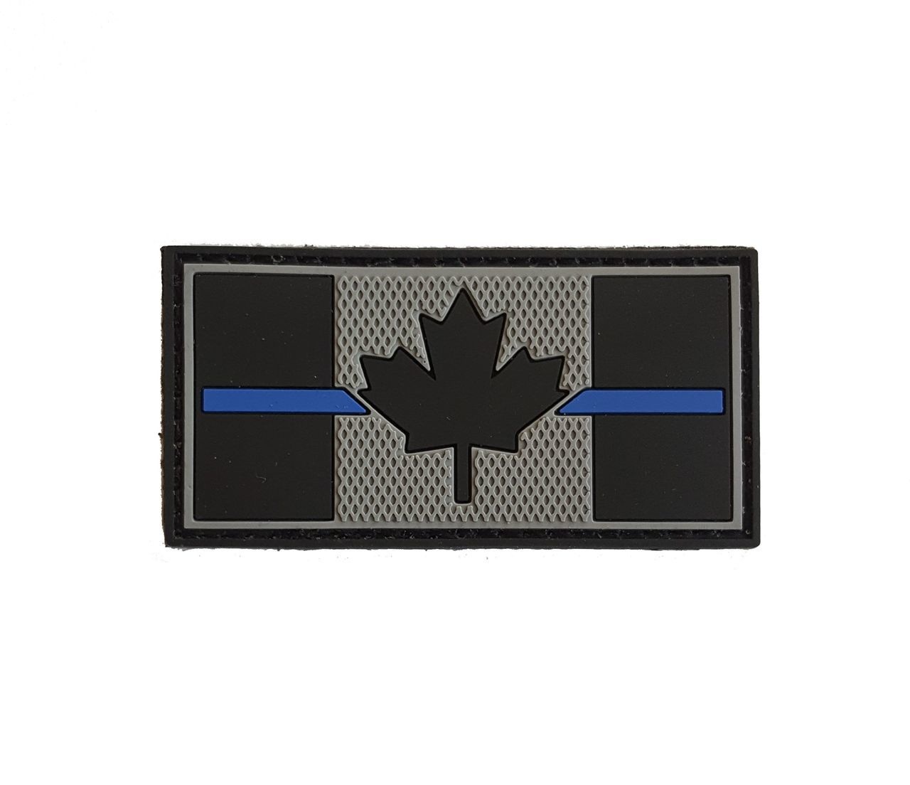 Tactical Innovations Canada PVC Patch - Canadian Thin Blue Line 1x2