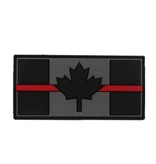 Tactical Innovations Canada PVC Patch - Canadian Thin Red Line 1.5x3