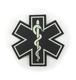 Tactical Innovations Canada PVC Patch - EMS Emblem - Single Snake - Glow