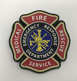 Tactical Innovations Canada PVC Patch - Fire Medical  Rescue Services Emblem