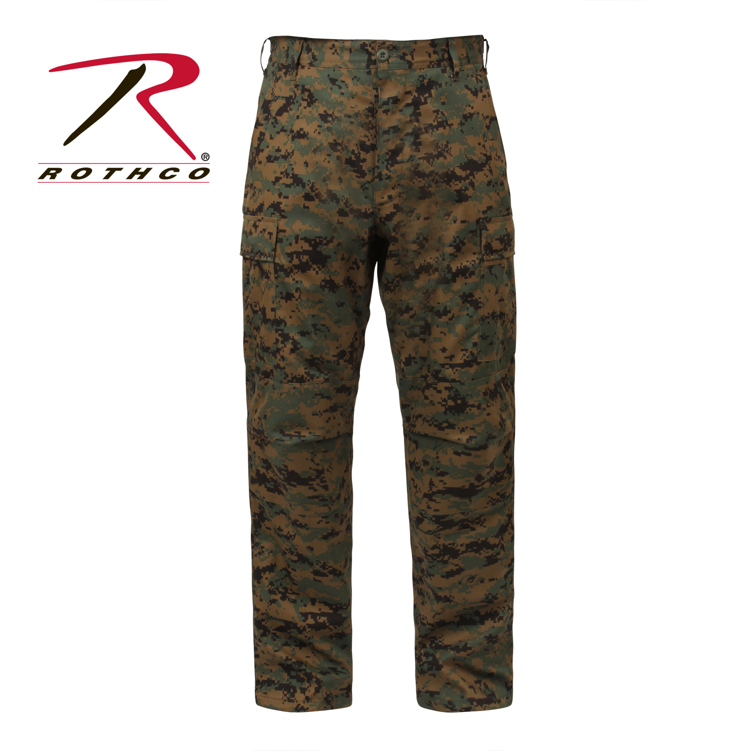 Digital Camo Tactical BDU Pants - 2XL