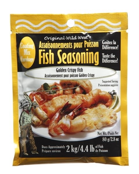 Wild West Seasonings Golden Crispy Fish Seasoning 80g