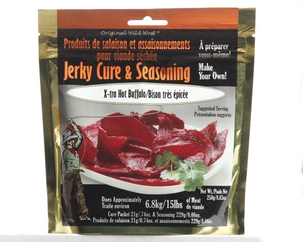 Wild West Seasonings X-tra Hot Buffalo Jerky Seasoning 250g
