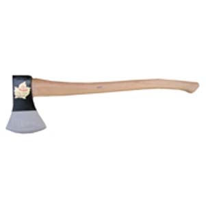 Ochsenkopf Ox Head Wide Blade Axe - 1.75 lb 24" Hickory Handle