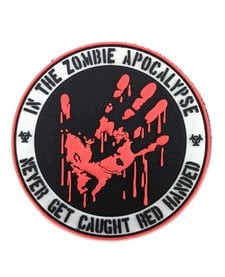 PVC Patch -  Zombie Red Handed
