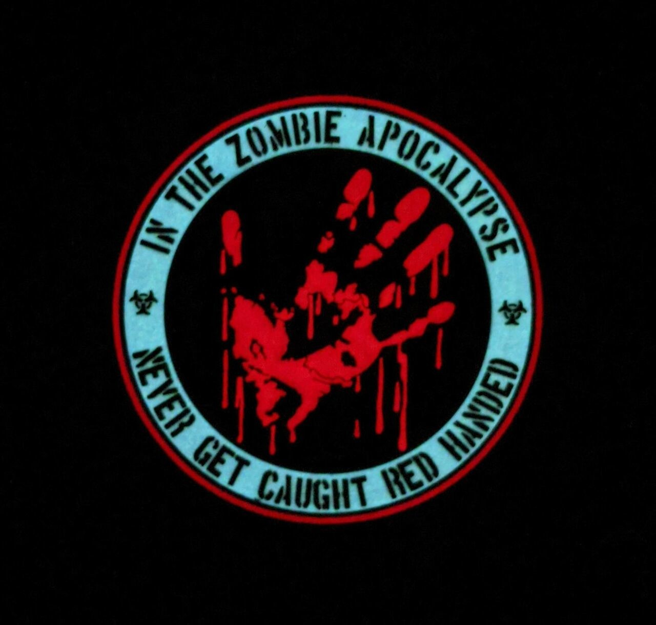 Tactical Innovations Canada PVC Patch -  Zombie Red Handed