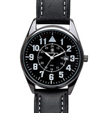 Smith & Wesson Civilian Watch with Leather Strap