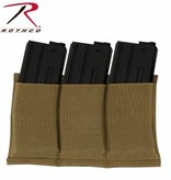 Rothco Lightweight 3Mag Elastic Retention Pouch