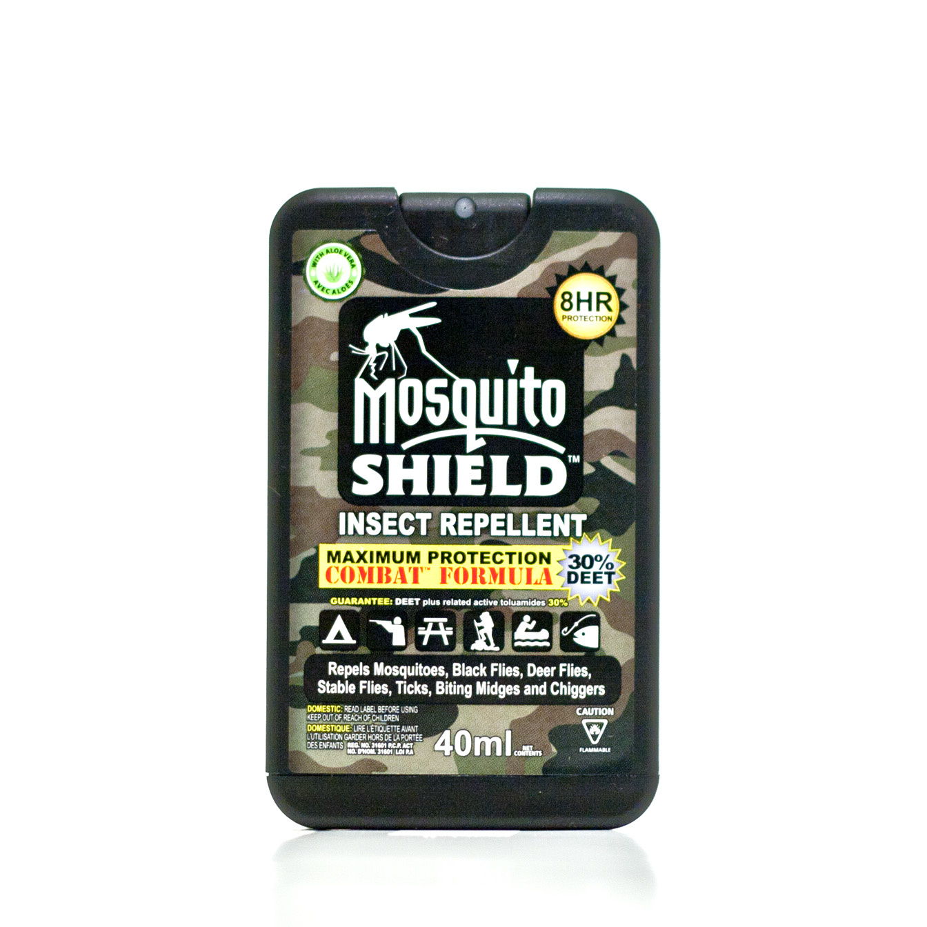 Mosquito Shield 8hr Combat Formula Pocket Size