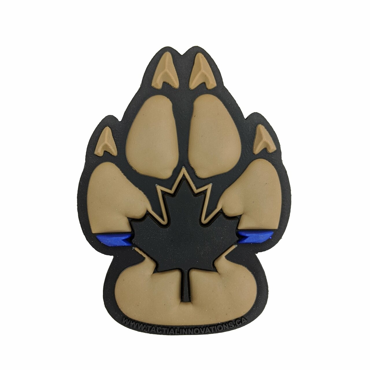 Tactical Innovations Canada PVC Morale Patch - K9 Thin Line