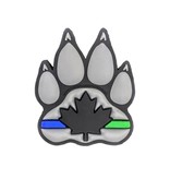Tactical Innovations Canada PVC Morale Patch - K9 Thin Line